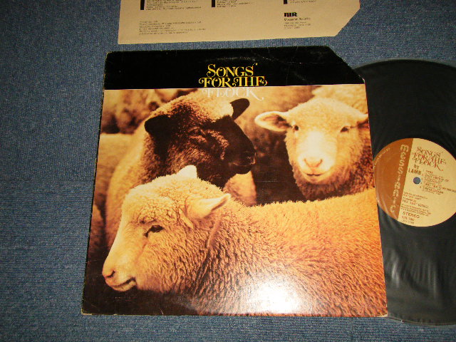 LAMB - SONGS FOR THE FLOCK (Ex+/Ex++ Looks:Ex+++ CUT OUT) / 1978 US AMERICA ORIGINAL Used LP 
