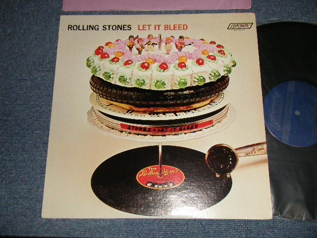 The ROLLING STONES - LET IT BLEED (Without/NO POSTER : With INNER SLEEVE):(Matrix #A)T1 ZAL-9363-4  STERLING B)T ZAL-9364-14)