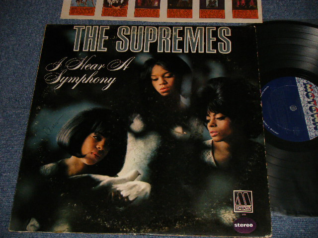 THE SUPREMES - I HEAR A SYMPHONY (Ex++/Ex++ B-3,4:Ex）/ 1966 US AMERICA ORIGINAL STEREO(MONO Cover with STEREO Seal)   Used LP 