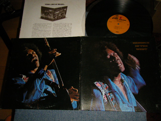 JIMI HENDRIX - IN THE WEST (Matrix #A)P MS 2049 31296-1 1 STERLING RL  B)P MS 2049 31297-1 - 1 STERLING RL ) 