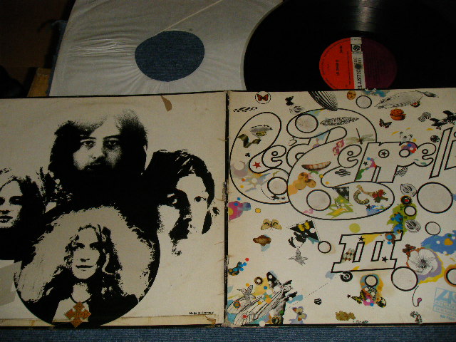  LED ZEPPELIN -  III  (Matrix #A) 2401002 A-7 B)2401002 B-5) (Ex++?Ex++)  / 1971 West Germany Jacket + UK ENGLAND ORIGINAL Record 