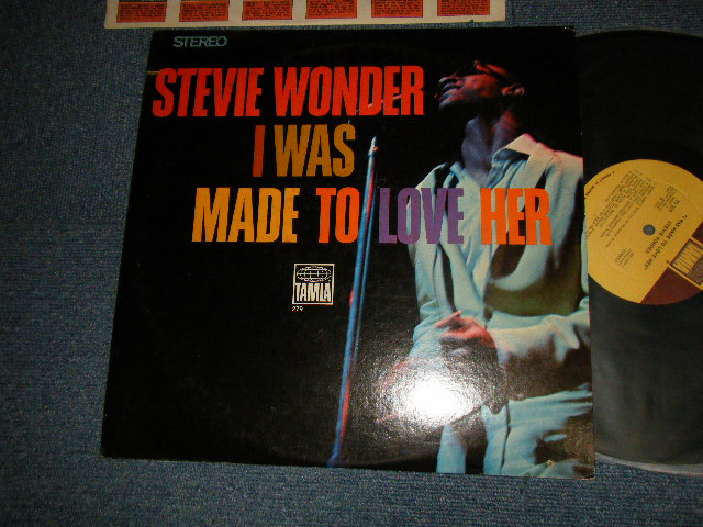 STEVIE WONDER -  I WAS MADE TO LOVE HER (Ex+++/Ex+++) / 1967 US AMERICA 