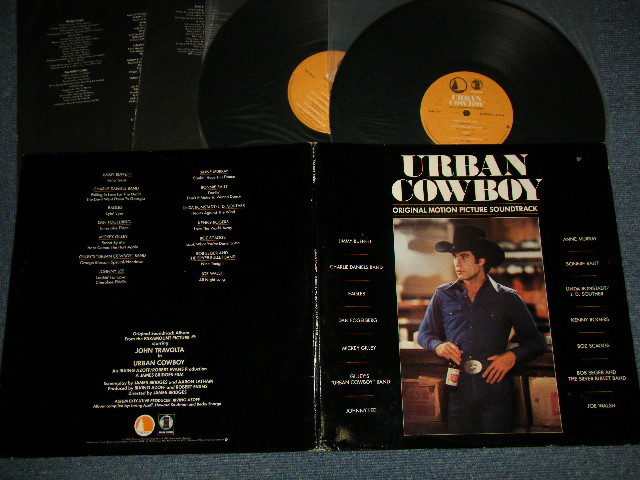 ost V.A. Various - URBAN COWBOY  (With CUSTOM INNER) (Ex+, Ex++/Ex+++) / 1980 US AMERRICA ORIGINAL Used 2-LP