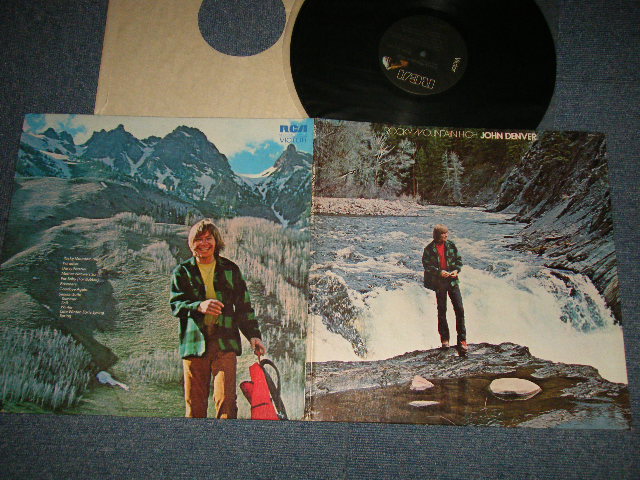 JOHN DENVER - ROCKY MOUNTAIN HIGH (Ex+++/Ex+++) / 1976 US AMERICA ORIGINAL Used LP  