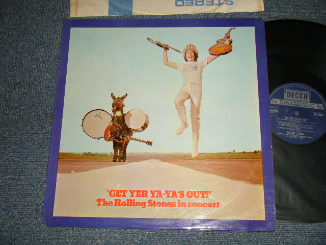 ROLLING STONES - GET YER YA-YA'S OUT (Matrix # 1W/1W) (Ex++/Ex++ A-3:Ex) / 1970 UK ENGLAND RE-PRESS 