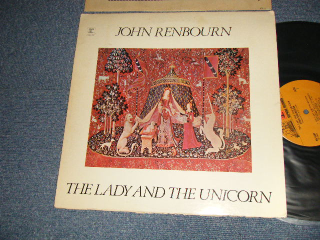 JON RENBOURN - THE LADY AND THE UNICORN (Ex-/MINT- EDSP)  / 1970 US AMERICA ORIGINAL 