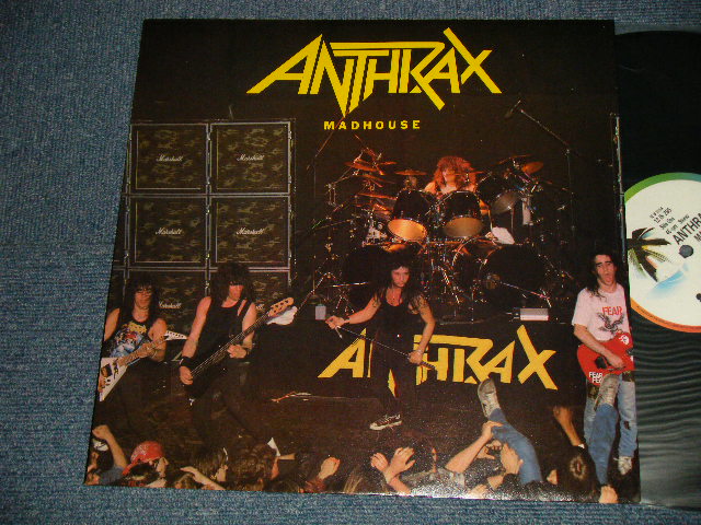 ANTHRAX  - MADHOUSE (MINT-/MINT-) / 1986 UK ENGLANDORIGINAL Used 12