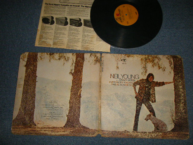 NEIL YOUNG with CRAZY HORSE  - EVERYBODY KNOWS THIS IS NO WHERE? (Matrxi #A)P 30910 RS6349-A-1C B)P 30911 RS6349 B 1E) 