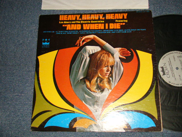 LEE AKERS and The ELECTRIC GENERATION - HEAVY, HEAVY, HEAVY (Ex+/Ex++ EDSP) / 1969 US AMERICA ORIGINAL Used LP 