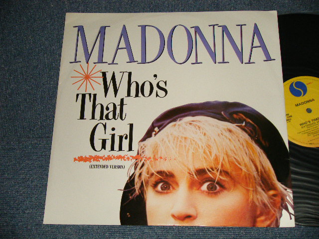 MADONNA - WHO'S THAT GIRL(Ex+++/MINT-) / 1987 UK ENGLAND ORIGINAL Used 12