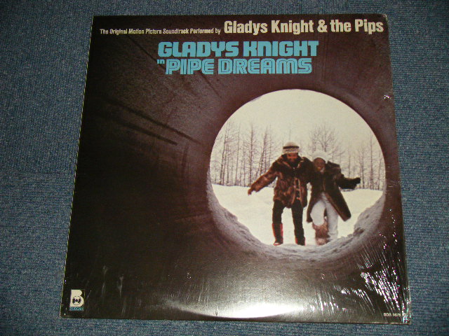 GLADYS KNIGHT & THE PIPS ost - GLADYS KNIGHT IN PIPE DREAMS  (SEALED)  / 1976 US AMERICA ORIGINAL 