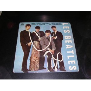 画像: LES BEATLES - I WANT TO HOLD YOUR HAND  / 1960s FRANCE ORIGINAL 7"EP With PICTUER SLEEVE