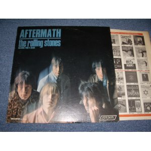 画像: ROLLING STONES - AFTERMATH  ( Matrix # ARL-7259-1A △9242 /  ARL-7260-1G △9242-X )( Ex+/Ex+++ )  / 1966 US AMERICA ORIGINAL "Boxed LONDON" "RED LABEL" MONO Used  LP  