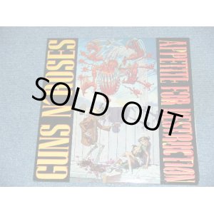 画像: GUNS N' ROSES - APPETITE FOR DISTRUCTION ( WITH DRAW JACKET )    / 1987 US ORIGINAL LP 