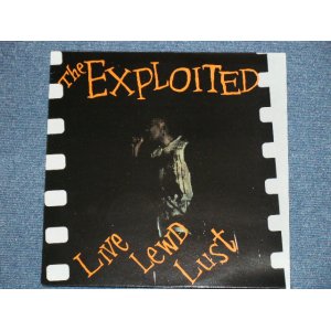 画像: EXPLOITED -  LIVE LEWD LUST / 1996 EUROPE ORIGINALBrand New LP Found Dead Stock