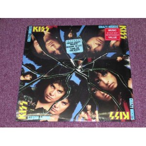 画像:  KISS - CRAZY NIGHTS (SEALEDCutOut) / 1987 US ORIGINAL "BRAND NEW SEALED" LP 