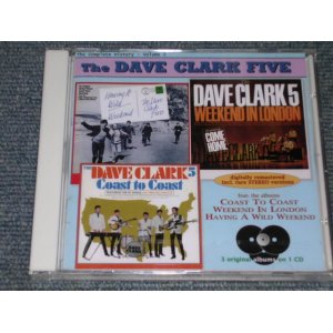 画像: DAVE CLARK FIVE, THE - COMPLETE HISTORY VOL.2 :  COAST AND COAST + WEEKEND IN LONDON + HAVING A RWILD WEEKEND  / 1994 CZECH REPUBLIC SEALED CD