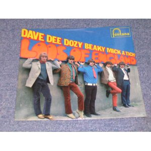 画像: DAVE DEE, DOZY BEAKY MICK & TICH ( DAVE DEE GROUP )  - LOST OF ENGLAND / 1967 UK ORIGINAL  7"EP With PICTURE SLEEVE