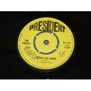 画像: THE EQUALS - I WON'T BE THERE ( Debut Single ) / 1966  UK ORIGINAL 7"SINGLE