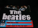 画像: THE BEATLES - TICKET TO RIDE  ( 4 Tracks EP : Ex+++/Ex+++ ) / 1965  SWEDEN ORIGINAL Used 7" EP With PICTURE SLEEVE 