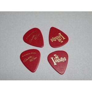 画像: THE VENTURES PICK SET GERRY McGEE X 4 COPIES of RED