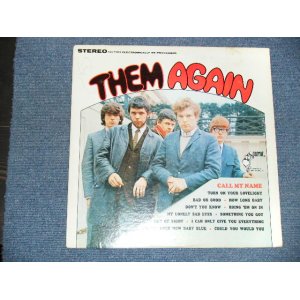 画像: THEM ( VAN MORRISON )  - THEM AGAIN  / 1966 US ORIGINAL 1st Press HEAVY WEIGHT VINYL WAX STEREO LP 