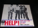 画像: THE BEATLES -  HELP! ( 4 Tracks EP : Ex+++/Ex++ ) / 1965  SWEDEN ORIGINAL Used 7" EP With PICTURE SLEEVE 