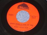 画像: BOBBY FULLER FOUR - LOVE'S MADE A FOOL OF YOU ( BUDDY HOLLY'S SONG ) / 1966 US ORIGINAL  7"Single With 