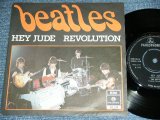 画像: THE BEATLES - HEY JUDE  / 1968 UK EXPORT With SWEDISH PICTURE SLEEVE Used 7" Single  