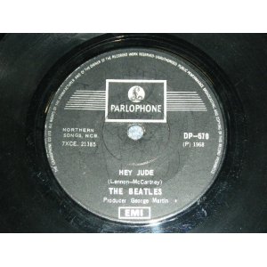 画像: THE BEATLES - HEY JUDE  / 1970's EUROPE   Used 7" Single 