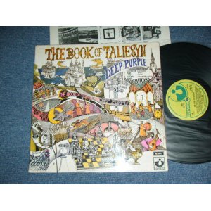 画像: DEEP PURPLE - THE BOOK OF TALIESIN ( 1st Press NON-"EMI" Credit LABEL )   / 1968 UK ORIGINAL Used LP 