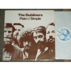 画像: THE DUBLINERS - PLAIN & SIMPLE  / 1973 UK ORIGINAL Used LP 