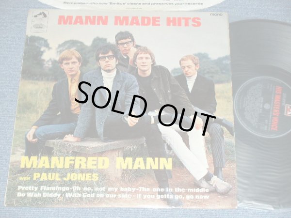 画像1: MANFRED MANN - MANN MADE HITS / 1965 UK ORIGINAL 1st Press "RED H.M.V. Label" MONO Used LP