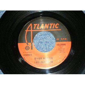 画像: LED ZEPPELIN - D'YER MAKER ( DEFECTIVE Pressing- "3" MATRIX NUMBER FOLLOWS / Ex/Ex )   / 1973 US ORIGINAL Used 7" Single 