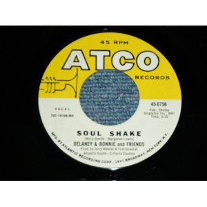 画像: DELANEY & BONNIE - SOUL SHAKE ( FAT LOGO for 1st Press  ) / 1970  US ORIGINAL Used 7"SINGLE With COMPANY SLEEVE