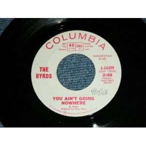 画像: THE BYRDS - YOU AIN'T GOING NOWHERE /  1968 US ORIGINAL WHITE LABEL PROMO  Used  7"Single 