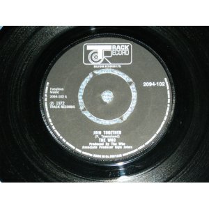 画像: THE WHO  - JOIN TOGETHER   / 1972 UK ORIGINAL 7"Single