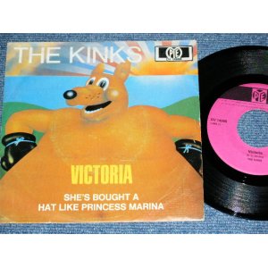 画像: THE KINKS -  VICTORIA  / 1969 WEST-GERMANY  ORIGINAL Used  7"Single With PICTURE SLEEVE  