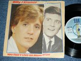 画像: BILLY J. KRAMER - YOU CAN'T LIVE ON MEMORIES / 1983  UK ORIGINAL Used 7"SINGLE With PICTURE SLEEVE