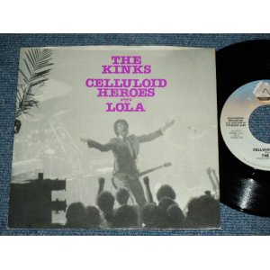 画像: THE KINKS -  CELLULOID HEROES /  1980 US ORIGINAL  Used  7"Single With PICTURE SLEEVE  