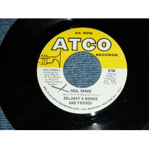 画像: DELANEY & BONNIE - SOUL SHAKE ( THIN LOGO : 3rd PRESS Number Credit ) / 1970  US ORIGINAL Used 7"SINGLE