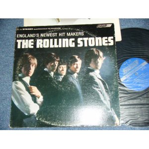 画像: ROLLING STONES - ENGLAND'S NEWEST HIT MAKERS  ( Matrix Number : ZAL 6291 2  / ZAL 6292 2 Hand Writing Style Logo: VG++/Ex+++ ) / Late 1970's US Blue With "BOXED LONDON" LABEL STEREO  Used  LP 