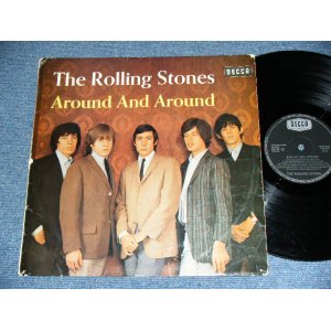 画像: ROLLING STONES - AROUND AND AROUND ( Ex-/VG+++ ) /  1964 FRANCE ORIGINAL LP 