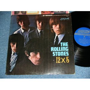 画像: THE ROLLING STONES - 12 x 5 ( Boxed  LONDON on TOP DARK BLUE Label  : Matrix Number : A) 8 BEST /  B) 8 BEST  : Ex++,Ex+/Ex+++ ) / Early 1970's  US ORIGINAL 2nd Press Jacket 3rd Press Label STEREO Used LP  