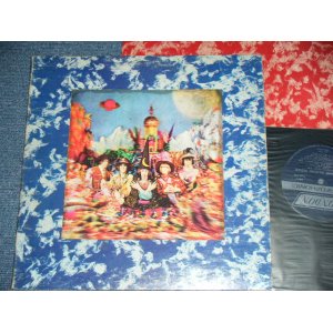 画像:  THE ROLLING STONES - THEIR SATANIC MAJESTIES REQUEST (Matrix # A) ZAL-8126 - 1W  B) ZAL-8127 - 1V) (Ex++, Ex+ .Ex+++/Ex++ Looks:Ex++ EDSP) / 1969-71 VErsion? US AMERICA "DARK BLUE Label""3-D COVER"Used LP 