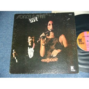 画像: SONNY & CHER -  LIVE (  VG+++/Ex+++ )  / 1972 US REISSUE  2nd Press STEREO Used  LP