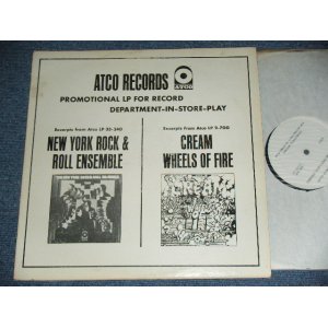 画像: A) NEW YORK ROCK & ROLL ENSEMBLE : B) CREAM - A) NEW YORK ROCK & ROLL ENSEMBLE : B) WHEELS OF FIRE /  1968 US ORIGINAL PROMO ONLY Coupling Used LP 