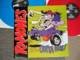 画像: RAMONES  -  WE'RE OUTTA HERE!   / 1998 GERMAN ORIGINAL RED & BLUE WAX Vinyl Brand New 2 LP's  