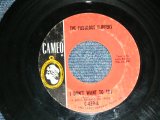 画像: THE FABULOUS FLIPPERS ( Early 60's AMERICAN BEAT GARAGE ) - I DON'T WANT TO CRY / HARLEM SHUFFLE / 1963 US ORIGINAL Used 7" inch Single