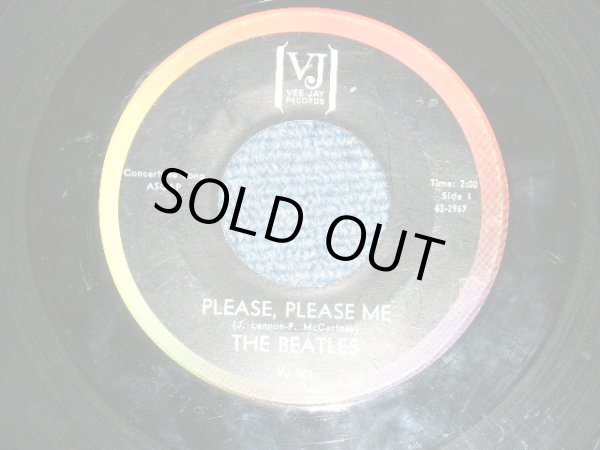 画像1: BEATLES - PLEASE PLEASE ME : FROM ME TO YOU / 1964 US Black With RAINBOW Label,With "BARCKETS" Logo on Top Used 7" inch SINGLE